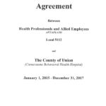 Local 5112 Memorandum of Agreement with Union County (January 1, 2022 – December 31, 2025)