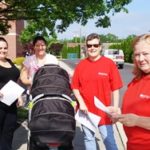 HPAE RNs at Inspira Talk with Community Members About Safe Staffing