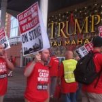 Workers on Strike at Trump Taj Mahal