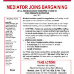 Local 5030 negotiations update: mediator joins bargaining