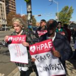 HPAE Locals at UH Kick Off Contract Campaign with Unity Rally and Picket