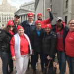 HPAE Members Join Thousands to Protest Attacks on Our Unions