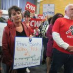 Rutgers workers rally in New Brunswick for contract negotiations